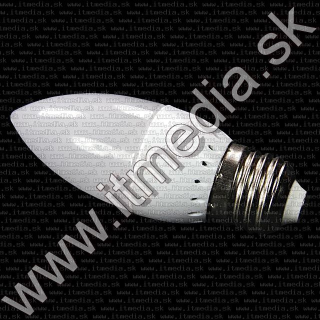 Image of Led Lampbulb, E27 Candle *Warm White* (3Watt) 8x2835SMD (IT9812)